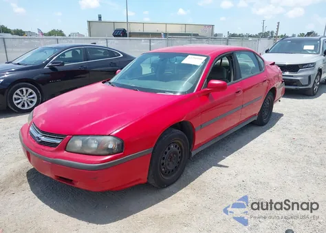 2004 Chevrolet Impala from USA, damaged, VIN 2G1WF52E849269625